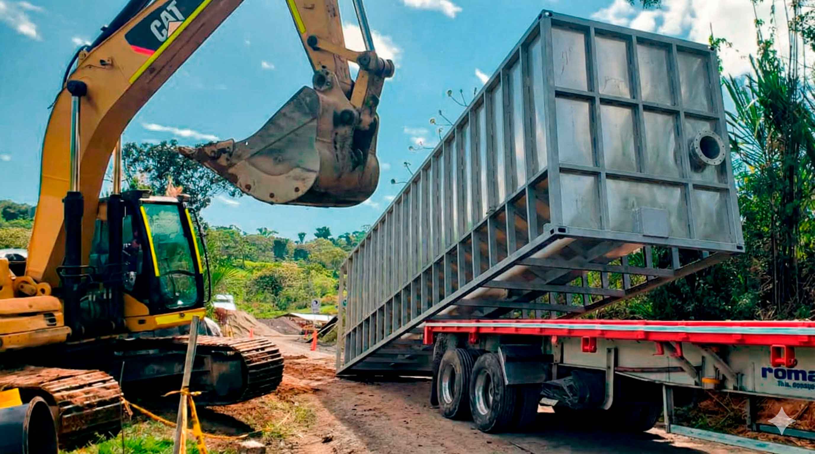 Planta Clearbox para tratamiento de aguas de minería petróleo y gas